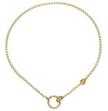 CLASP NECKLACE - CHUNKY CHAIN - GOLD