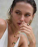 CHAKANA PILLAR EARRINGS - REVERSIBLE - SILVER