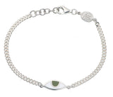 EYE PROTECTION CHAIN BRACELET - HAZEL - SILVER