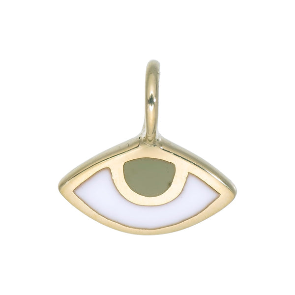 EYE SPY CHARM - HAZEL - GOLD