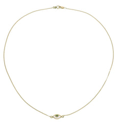 EYE SPY NECKLACE - HAZEL - GOLD