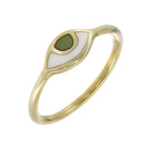 EYE SPY RING - HAZEL - GOLD