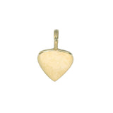 HEART SHIELD CHARM MINI - GOLD