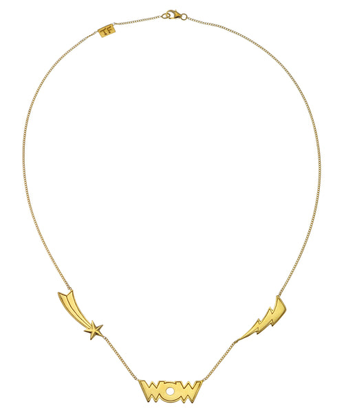 BIG WOW NECKLACE - Gold