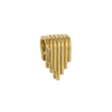 SHORT PILLAR BEAD - FITS COLLECTOR CHAIN STYLES - GOLD
