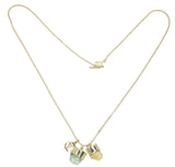 SUPERPOWER CHARM NECKLACE - CITRINE & PERIDOT - GOLD
