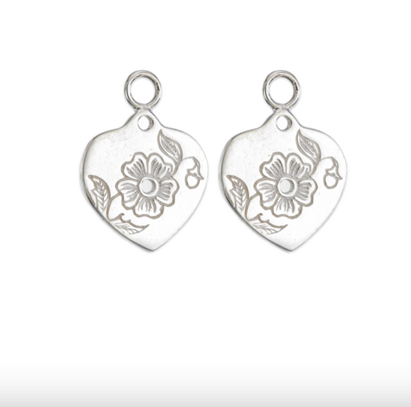 FLORES CHARM  - SILVER