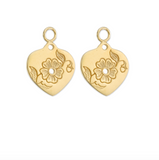 FLORES CHARM  - GOLD