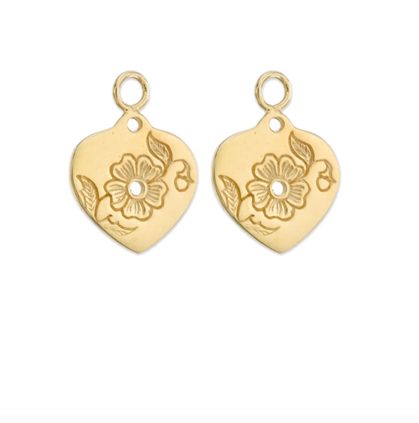 FLORES CHARM  - GOLD