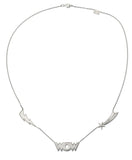 BIG WOW NECKLACE - SILVER