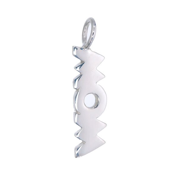 WOW - DANGLE  CHARM - SILVER