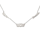 BIG WOW NECKLACE - SILVER