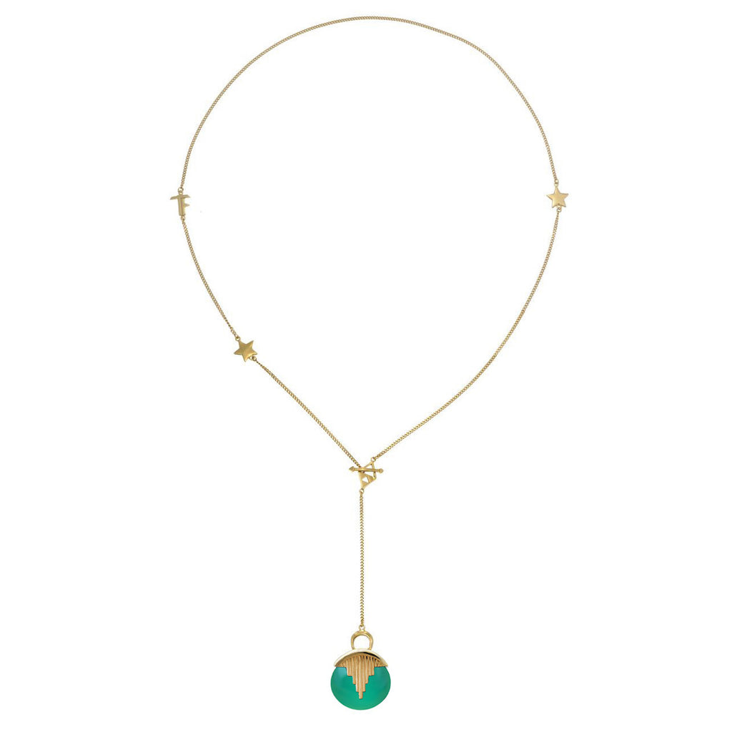 Green onyx hotsell necklace