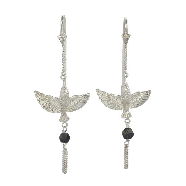 INFLIGHT PULL THROUGH - ONYX - sterling silver by tiger frame jewellery