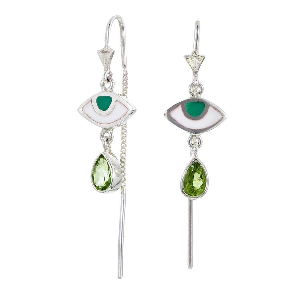 Peridot baby earrings shop