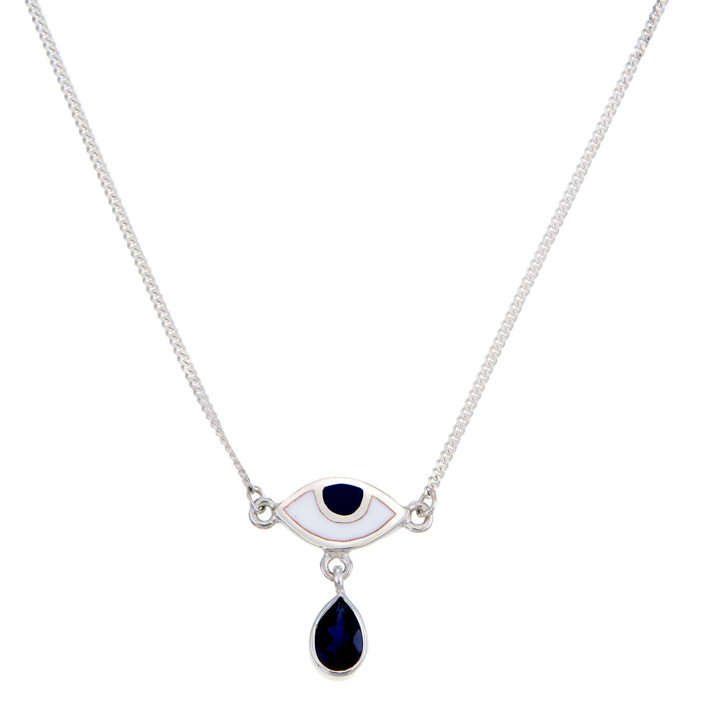 Iolite necklace store