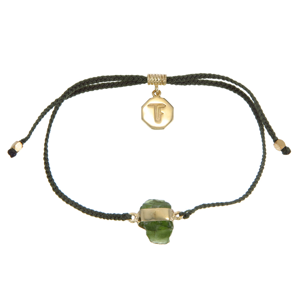 Peridot store stone bracelet