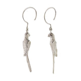 PARROT HOOK EARRINGS - sterling silver by tiger frame jewellery