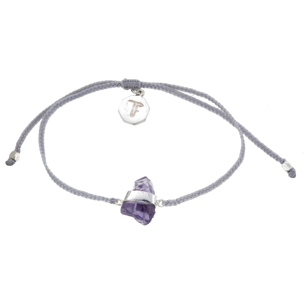 Grey discount crystal bracelet