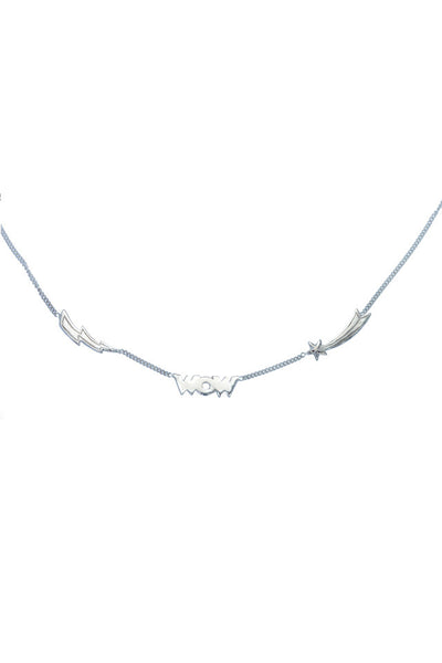 MINI WOW NECKLACE - Sterling silver by tiger frame jewellery