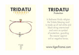 CHAIN & CORD EYE PROTECTION BRACELET - TRIDATU - GOLD