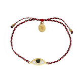 EYE PROTECTION BRACELET - TRIDATU - GOLD plated sterling silver by tiger frame jewellery