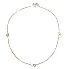 TRILLIONS AND TRILLIONS - GREEN AMETHYST - sterling silver by tiger frame jewellery