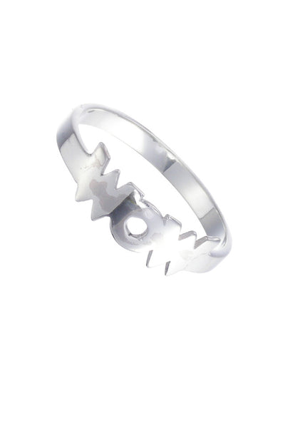 MINI WOW RING - sterling silver by tiger frame jewellery
